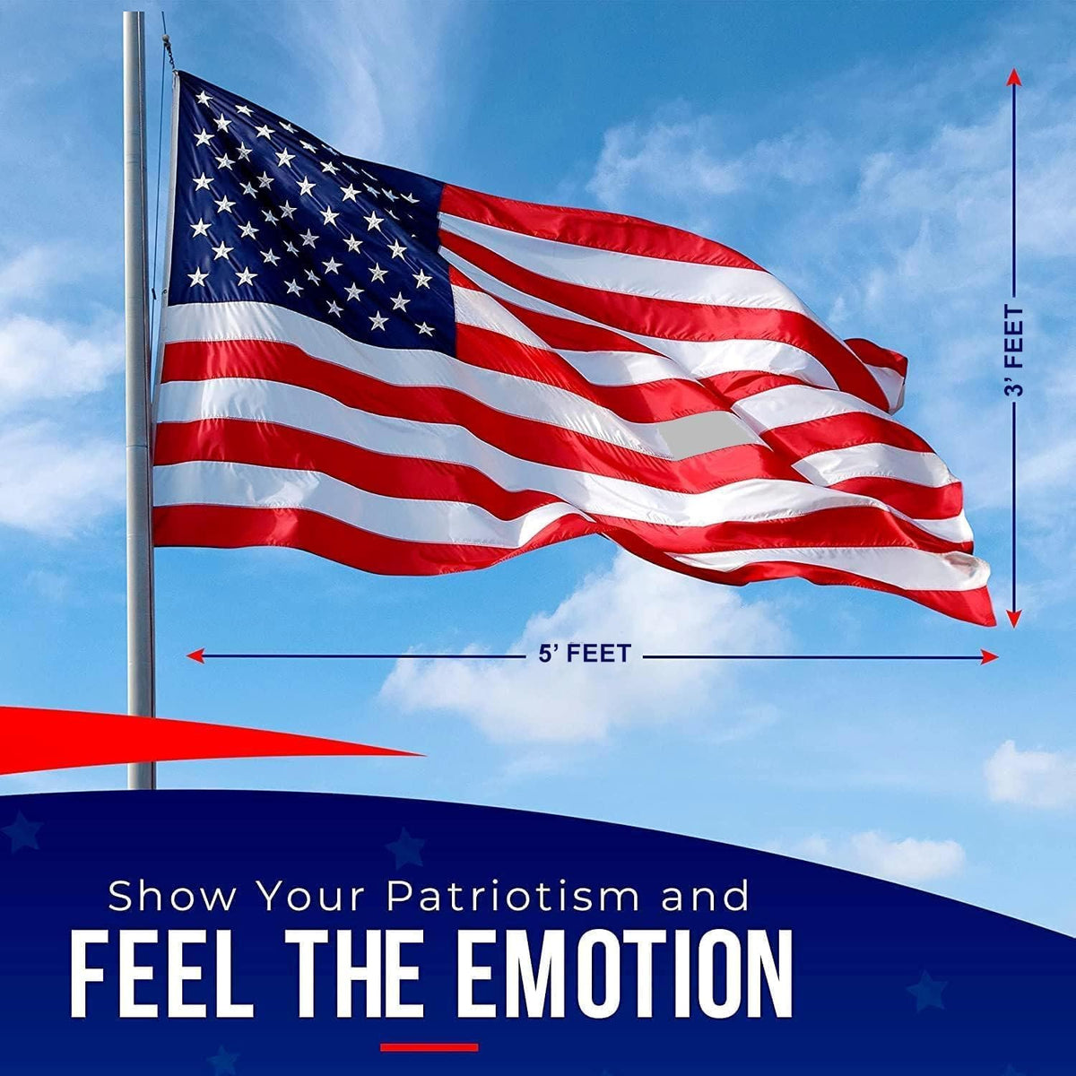 2026 Best Embroidered Stars American Flags – image 10