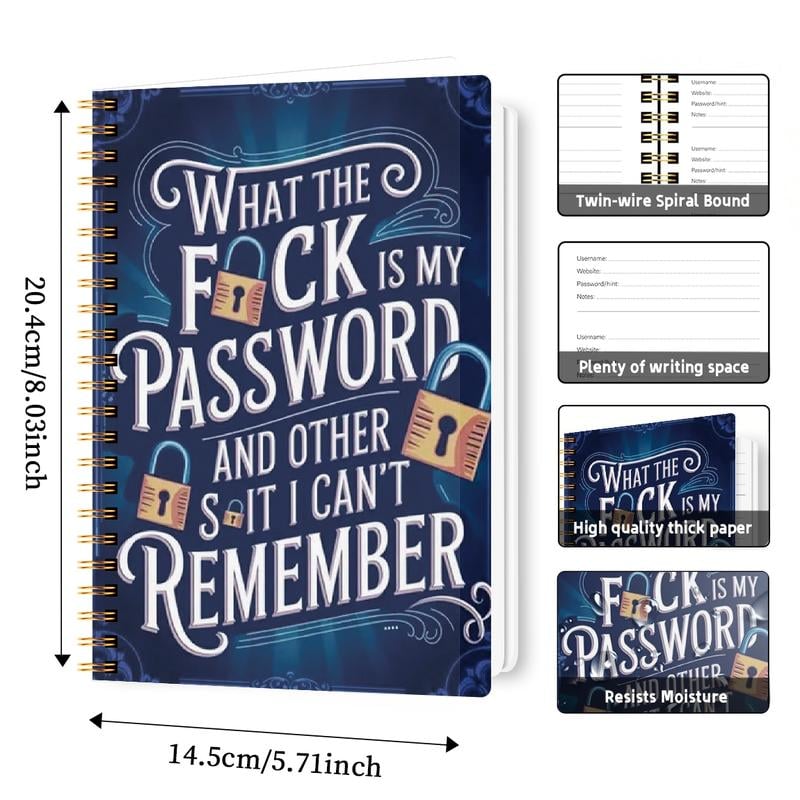 KeyMemo – Humorous Password Keeper Book – image 8