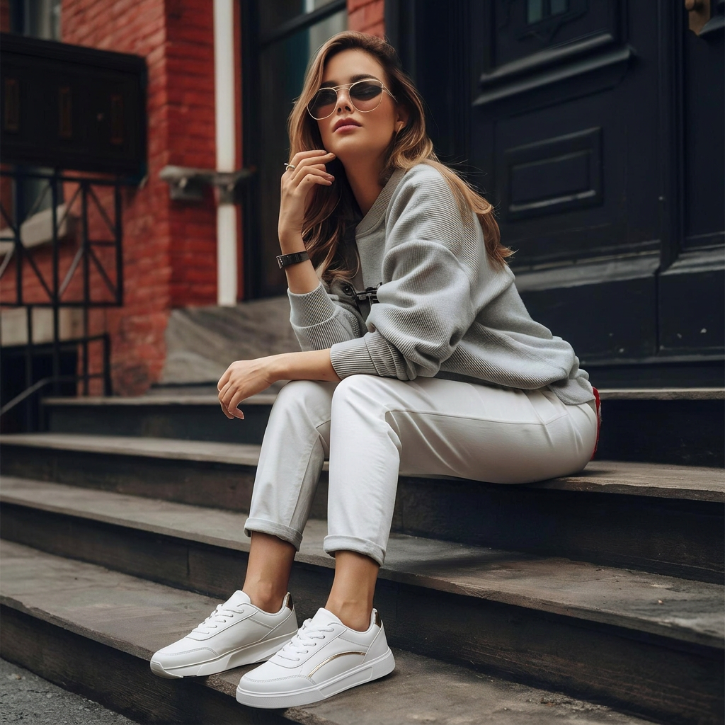 Stella — Platform Sneaker with Metallic Accents – image 16