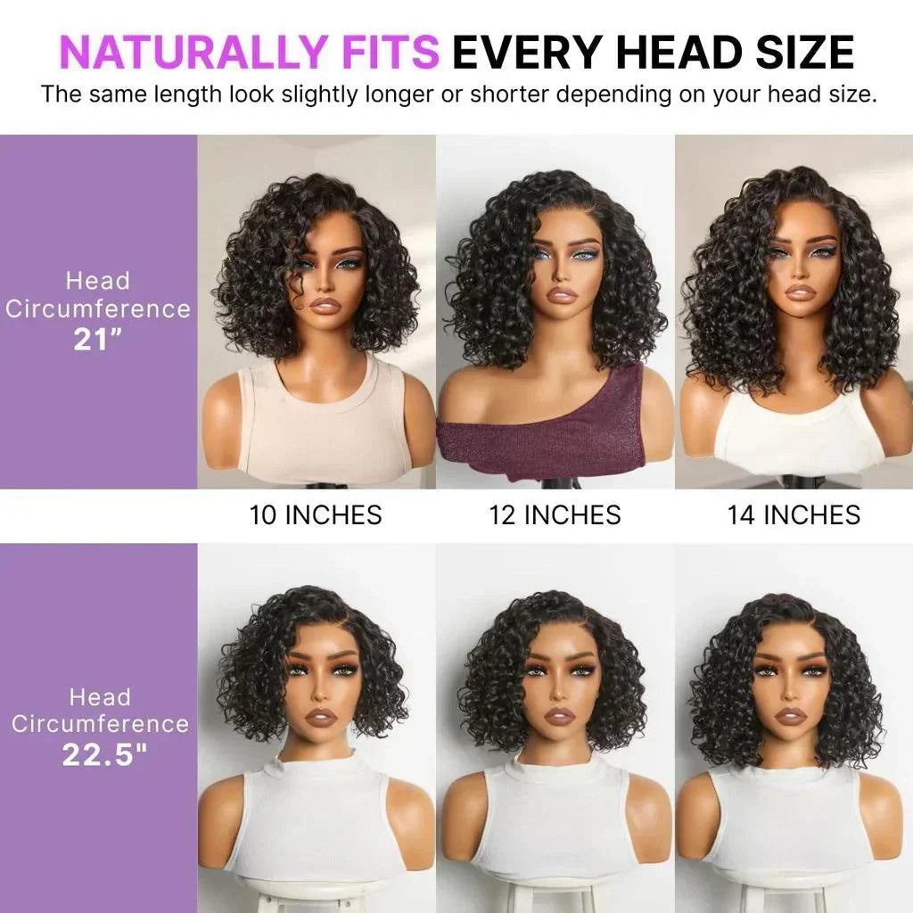 CurlLuxe – Ready-to-Go Glueless Curly Bob Wig – image 13