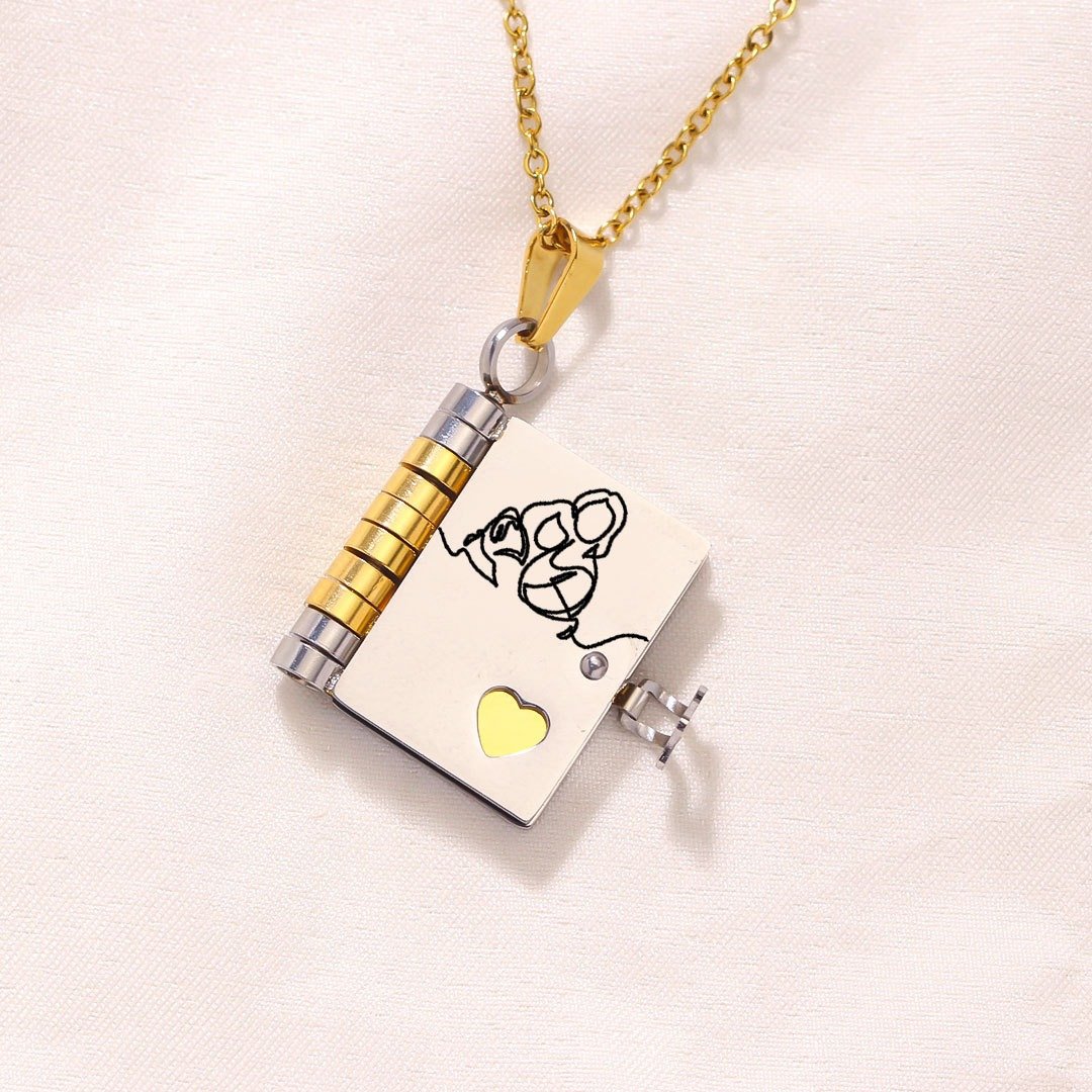 LoveStory – Chapter Book Necklace Gift – image 10