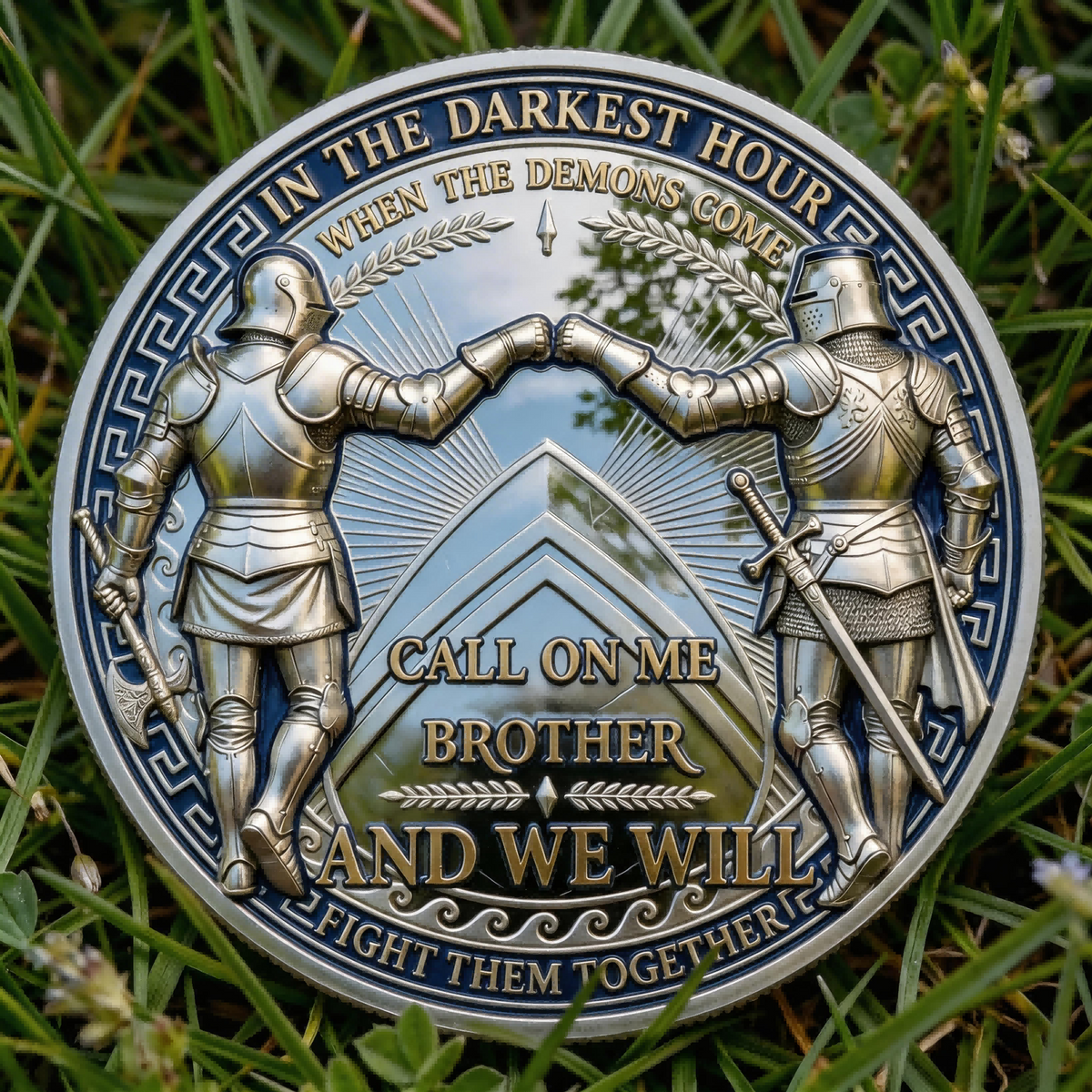 Knights United – Faith & Honor Coin – image 2