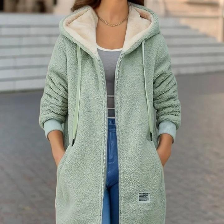 Briony Coat for Women – Green / M