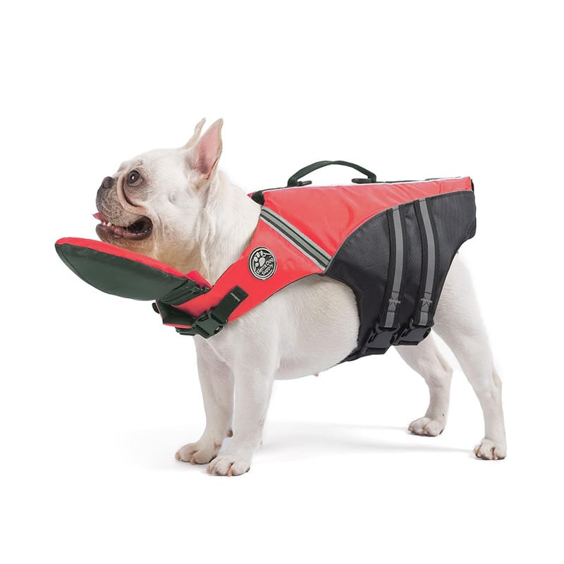 AquaPaw – High Buoyancy Dog Life Jacket – Red / XS