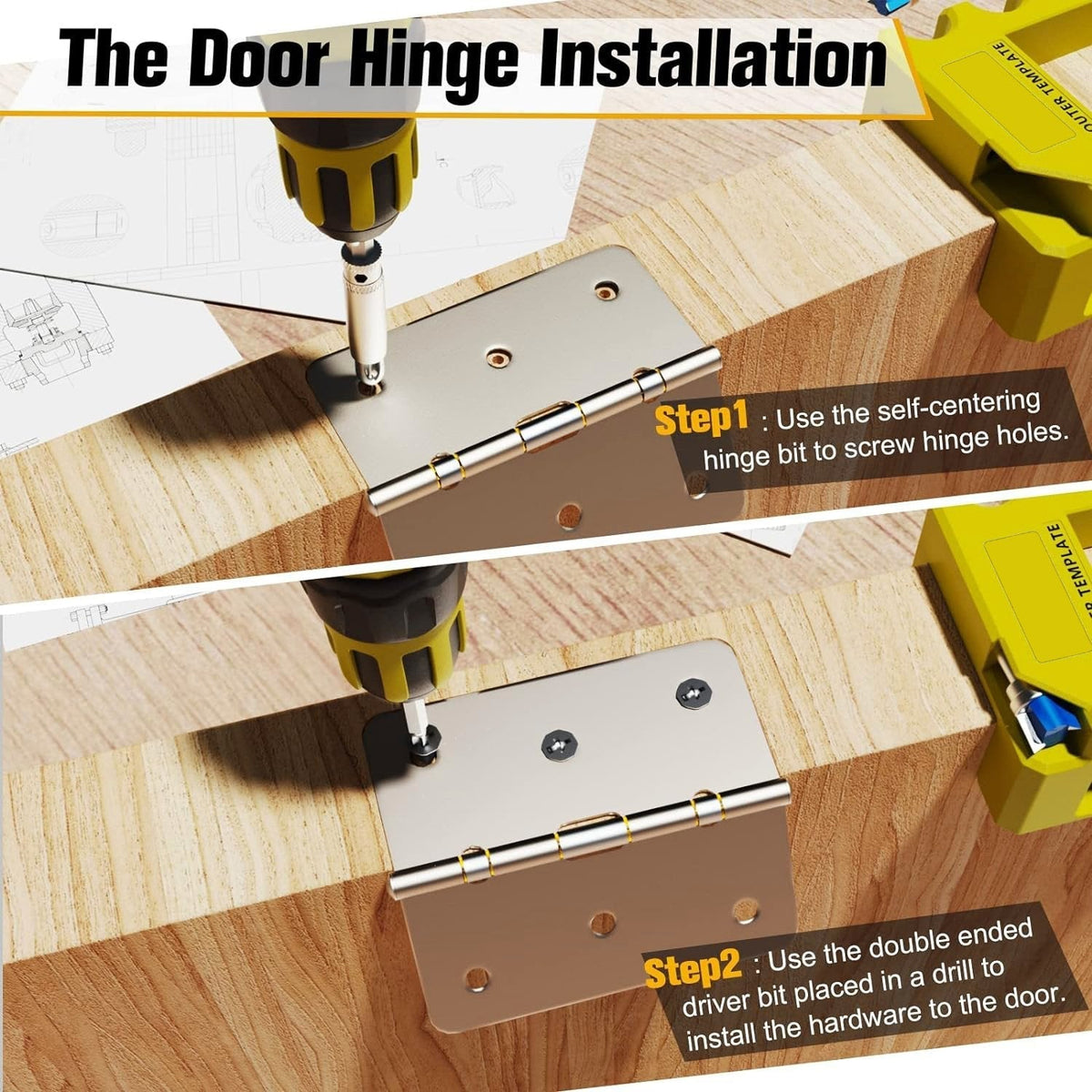 DoorFit ProJig – Hinge Installation Template – image 11