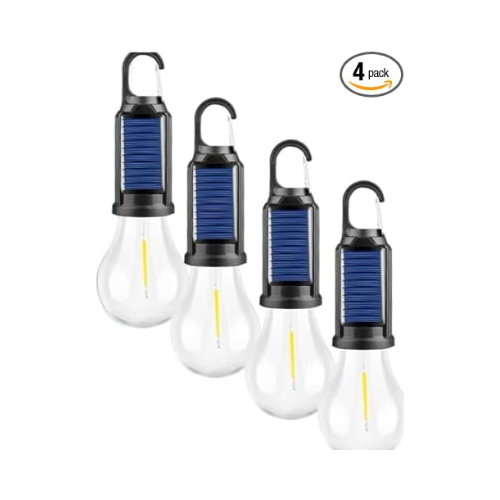 GlowHanging – Solar Portable Camping Light – 4 PCS