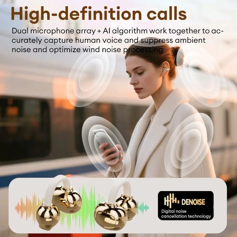 AuraClip – Fashion Clip-On Headphones Secure Fit – image 20
