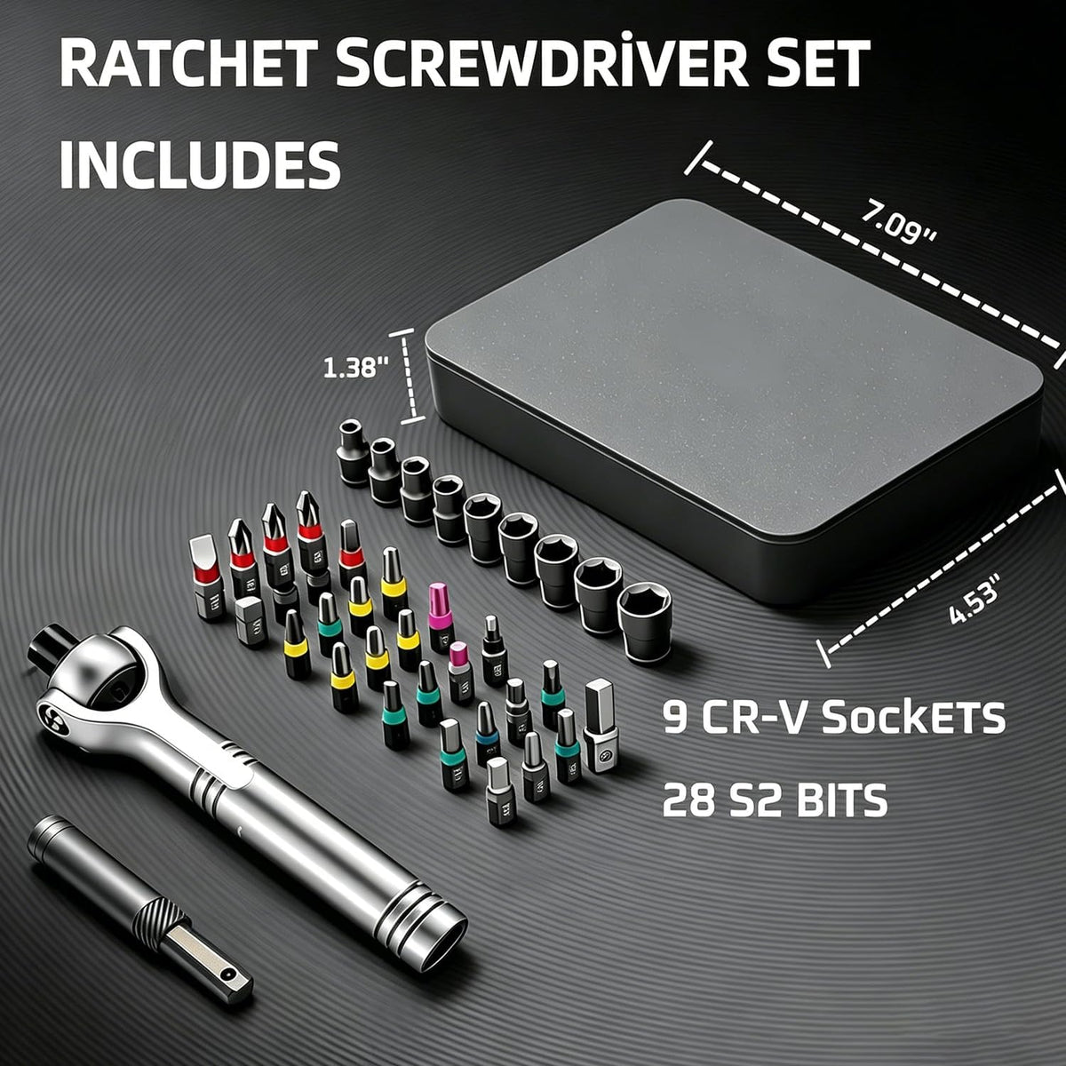 MagnaFix – Precision Magnetic Ratchet Screwdriver Set – image 9