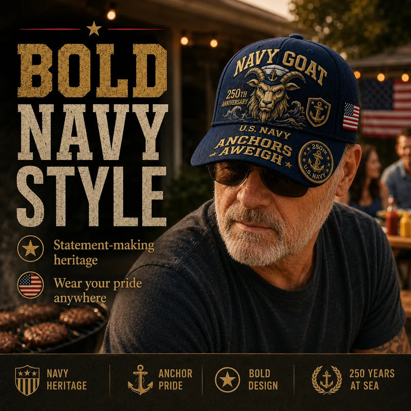 SeaValor – U.S. Navy 250th Anniversary Cap – image 12