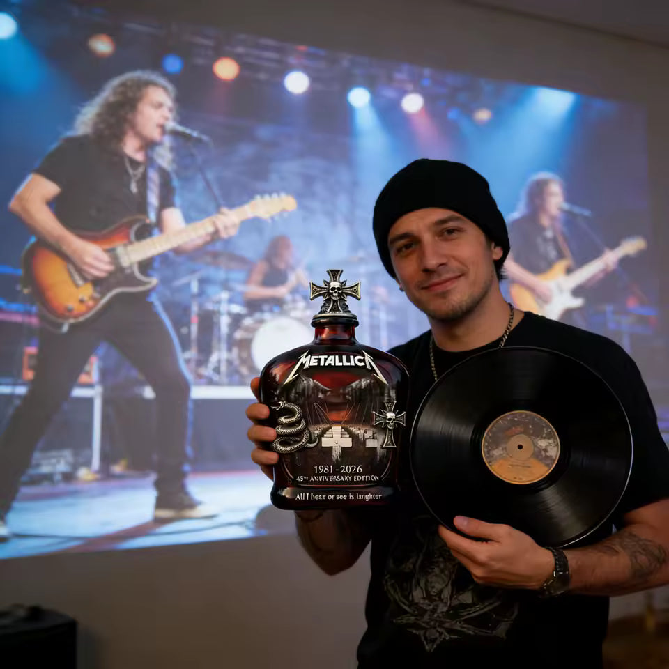 Metallica 45th Anniversary 1981-2026 Whiskey Bottle – image 6