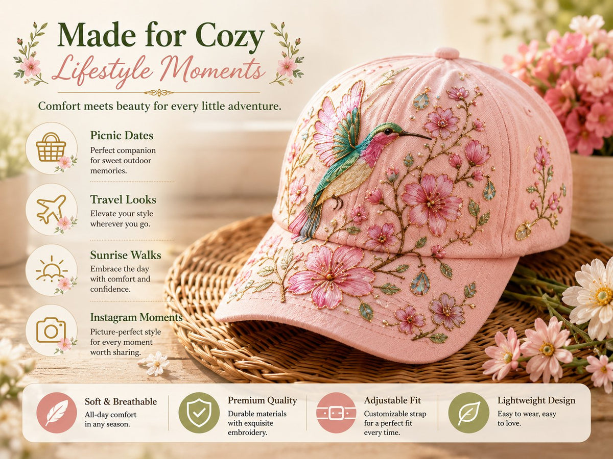 FloraBee – Aesthetic Garden Cap – image 17
