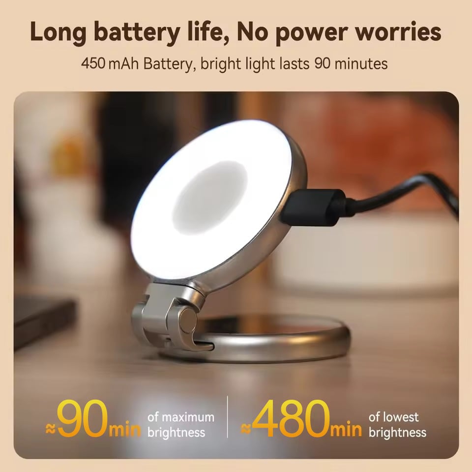 BrightAura – Selfie Light with Mirror – image 10