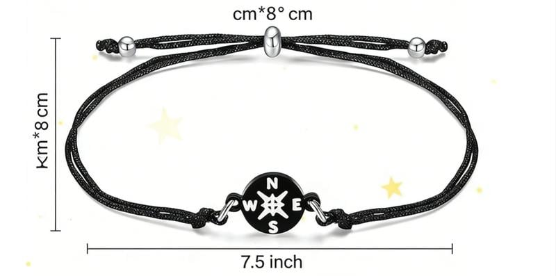 Pathway Promise – Compass Graduation Bracelet – image 7