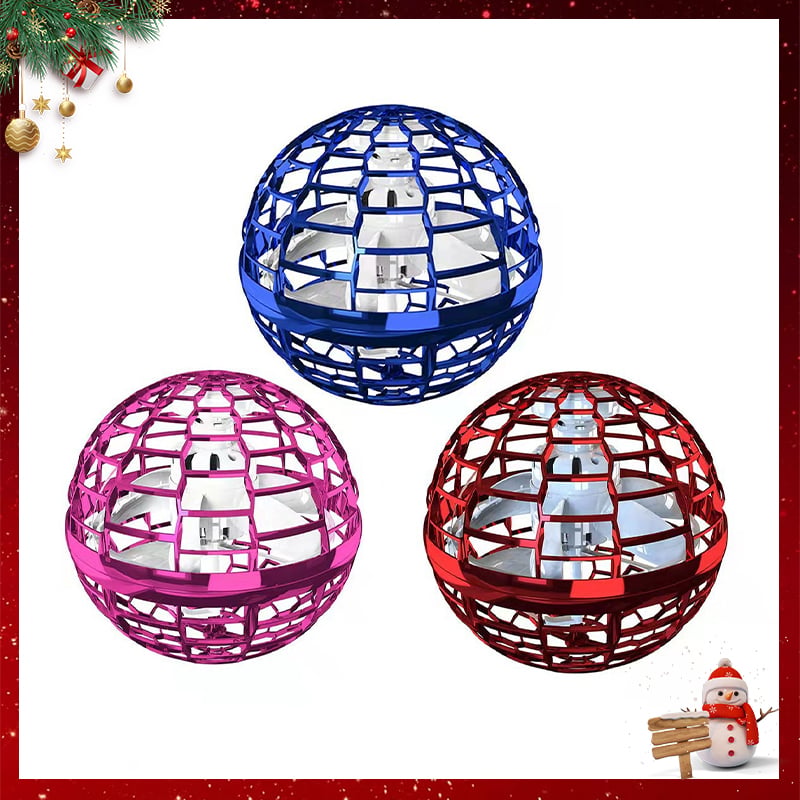 FloatKick – Indoor Air Soccer Ball – Blue+Pink+Red
