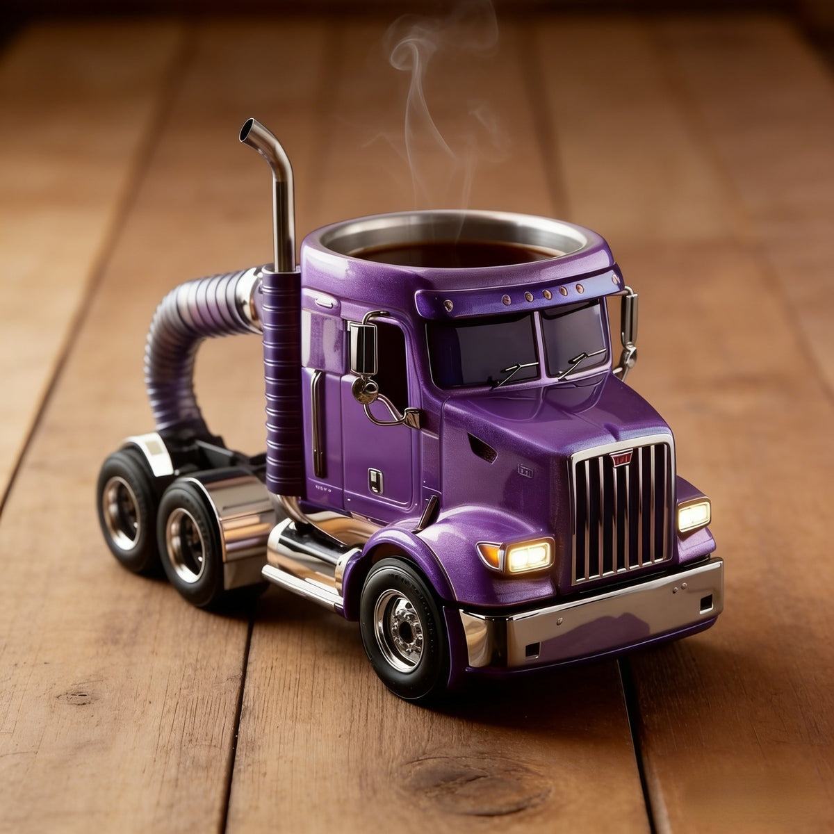 RoadKing Mug – Semi Truck Coffee Experience – Purple / Buy 1