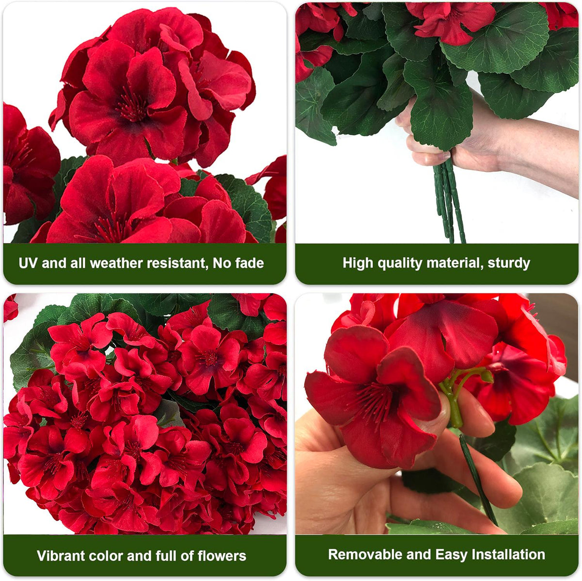 RoseAura – Eternal Geranium Floral Set – image 17