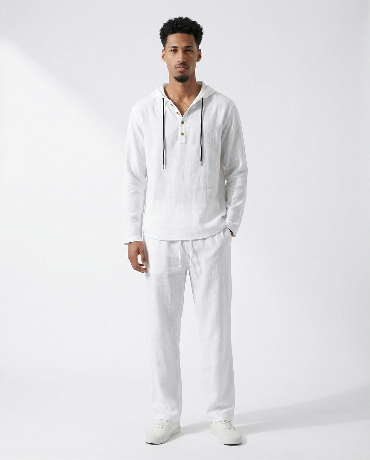 Solano™ - Linen Comfort Set – White / S