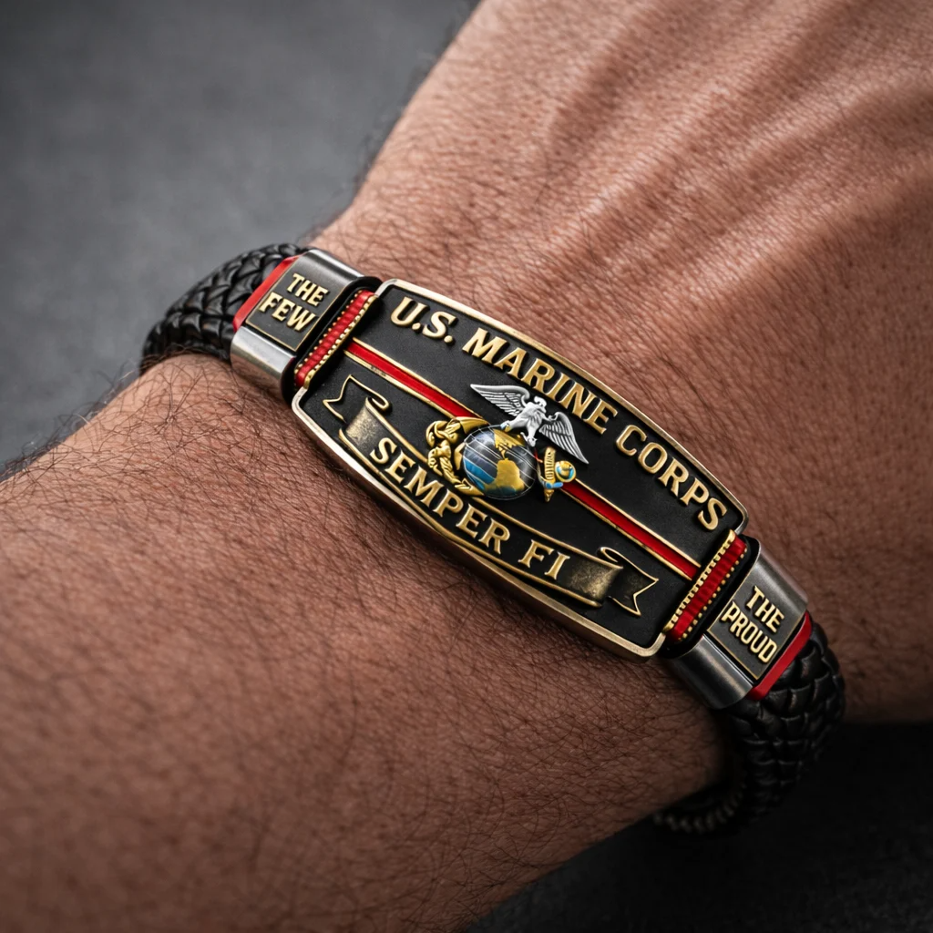 SemperValor – U.S. Marine Corps Tribute Bracelet – image 7