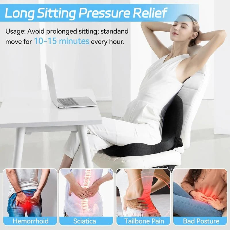 ComfyGrip – Non Slip Memory Foam Support Seat – image 17