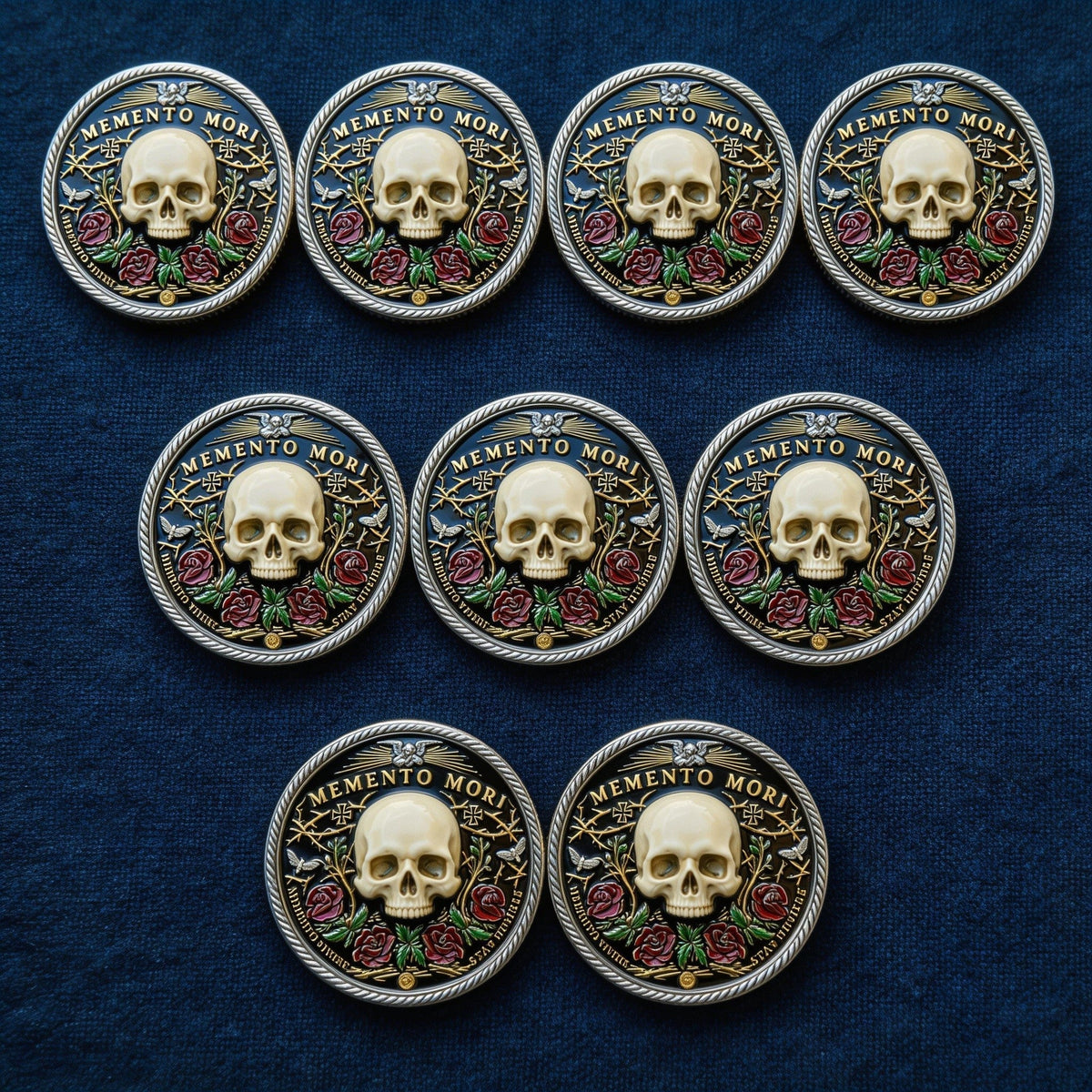 MementoLegacy – Philosophy Challenge Coin – 【FREE SHIPPING】Buy 4 Get 6 FREE - 10 Coins