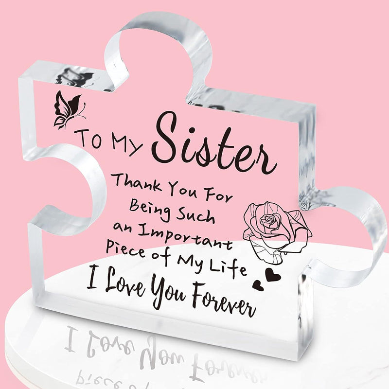 HeartFlow – Personalized Puzzle Keepsake – Sister