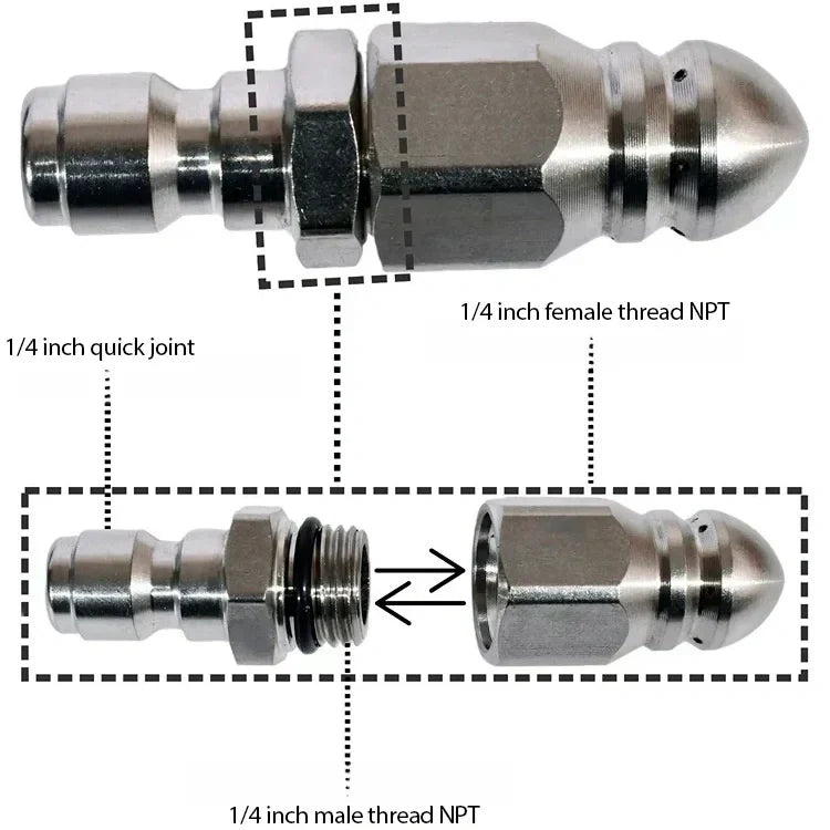 RapidFlush - Safe & Efficient Pipe Cleaning Nozzle – image 7