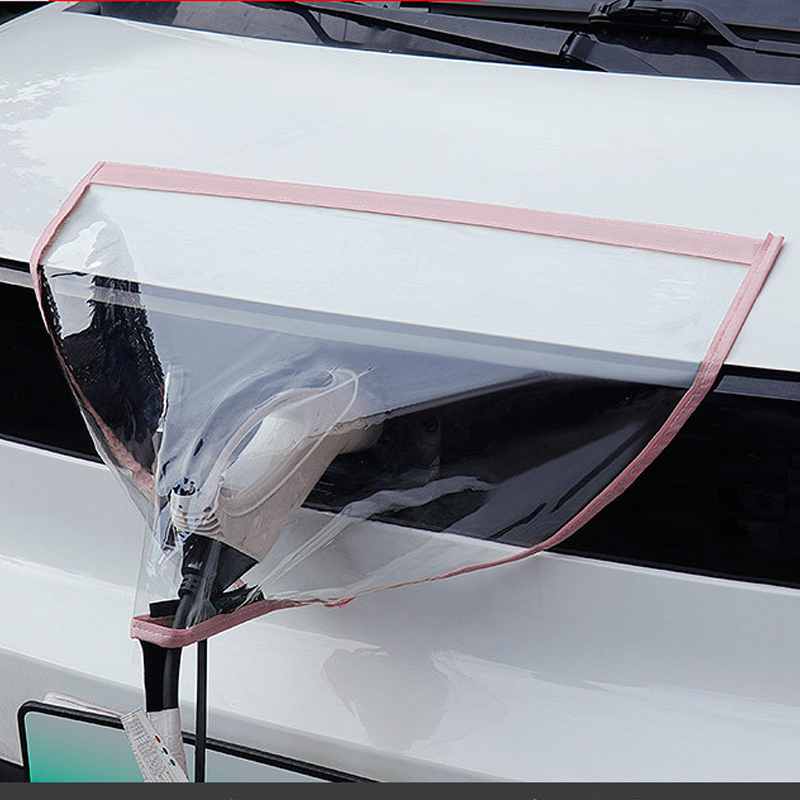 ChargeShield – Magnetic EV Charging Port Protector – Pink