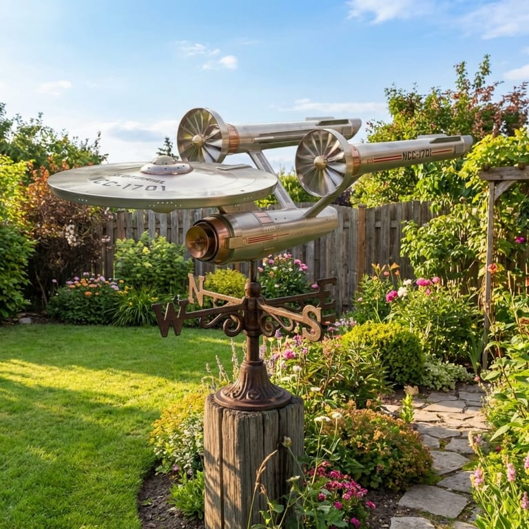 CosmoSpin – Interstellar Starship Wind Spinner – image 5