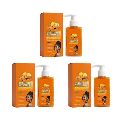 PureTura – Skin Brightening Turmeric Scrub Cleanser – Buy 3 pcs