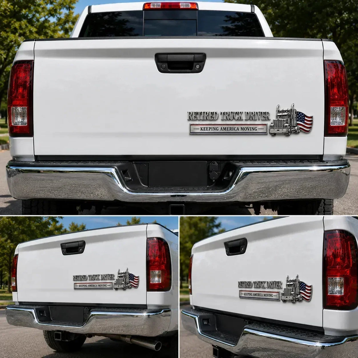 RoadLegacy – Retired Truck Driver Tribute Emblem – image 3