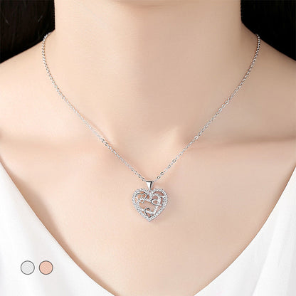 LoveFlow – Romantic Interlocking Necklace – image 2