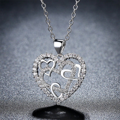 LoveFlow – Romantic Interlocking Necklace – image 4