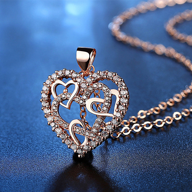 LoveFlow – Romantic Interlocking Necklace – image 13