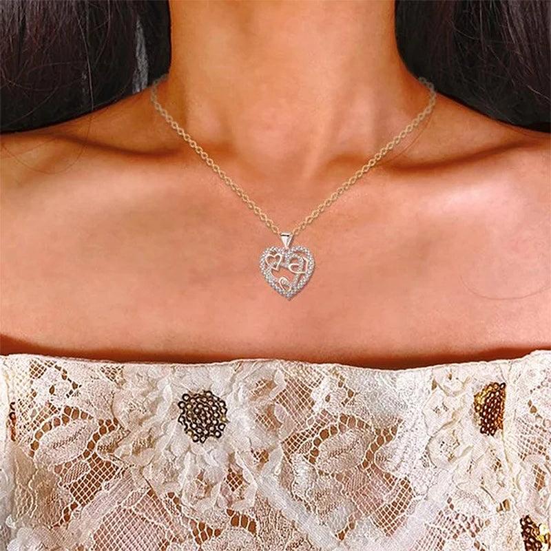 LoveFlow – Romantic Interlocking Necklace – image 6