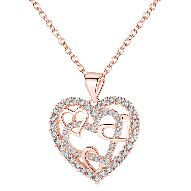 LoveFlow – Romantic Interlocking Necklace – image 9