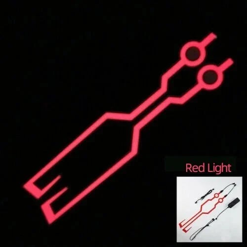 BeamFlex – Motorcycle Helmet Safety Light – Red