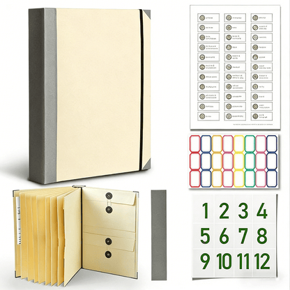 DocuEase – Portable File Organizer – Khaki / Buy 1
