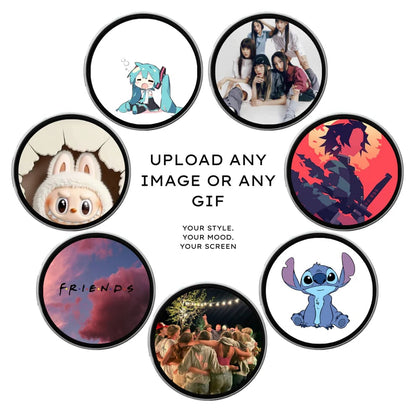 PixelPin – Digital Badge Photo & GIF Display Screen Pin – image 5