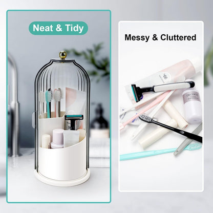BrushNest – Sliding Lid Toothbrush Organizer – image 2