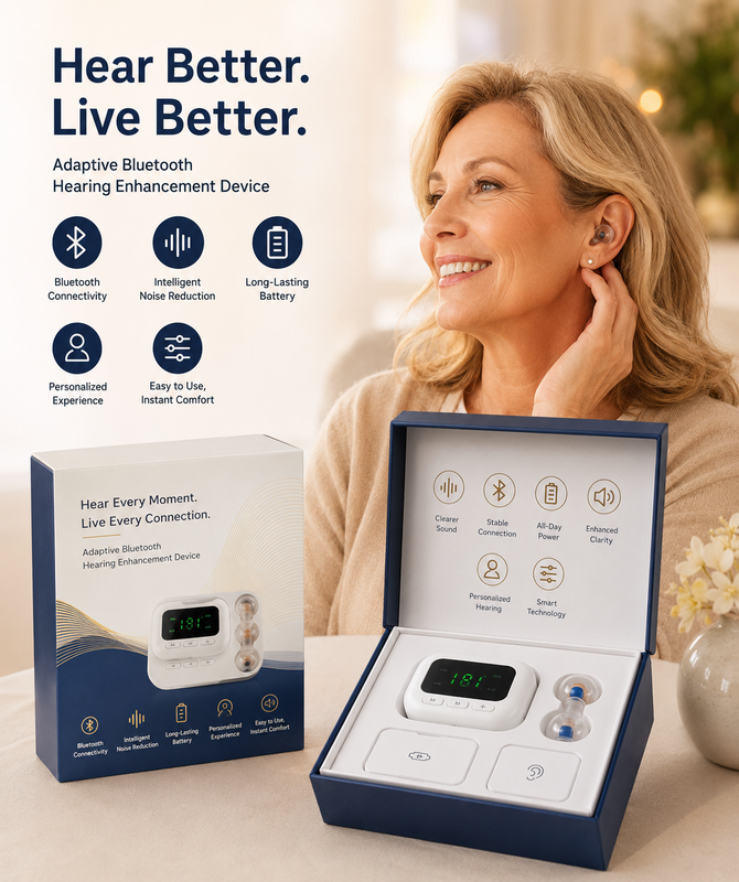 HearNova – Adaptive Bluetooth Hearing Enhancement Device – image 3