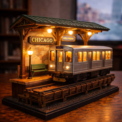 UrbanTrack Glow – Chicago Night Lamp – Buy 1