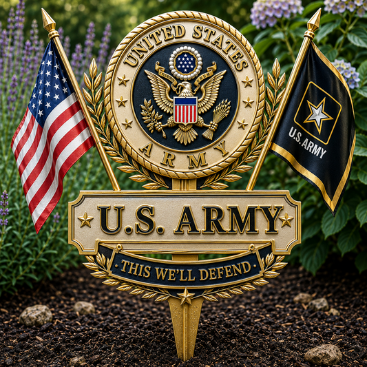 ValorGuard - US Army “This We’ll Defend” Tribute Garden Stake – Buy 1
