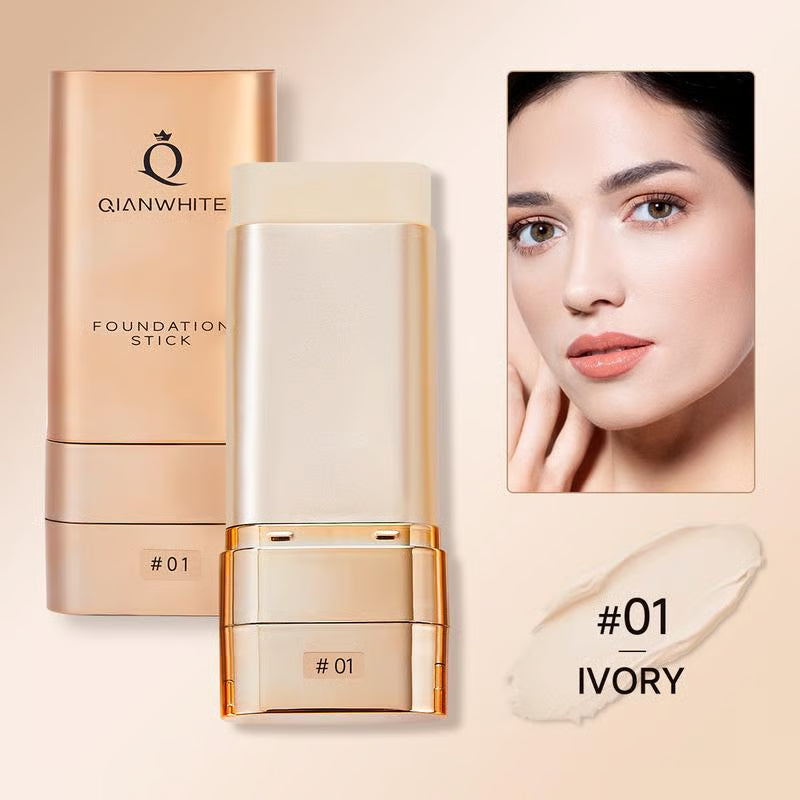 AuraFace – Luminous Dual-Ended Foundation Stick – #01 Ivory / #01 Ivory
