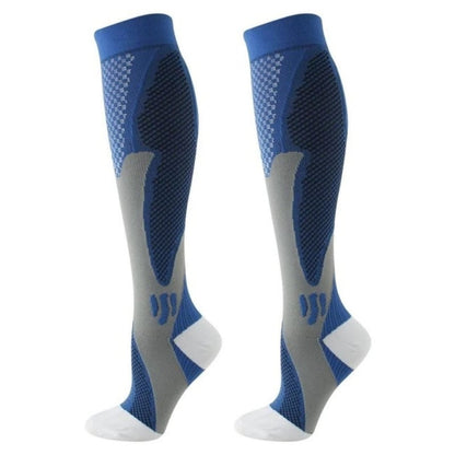 FlexiRelief – High-Grade Compression Support Socks – Blue / S/M