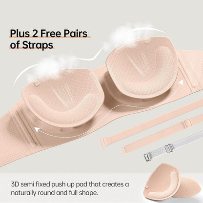 VelvetHold – Non-Slip Strapless Bra – image 7