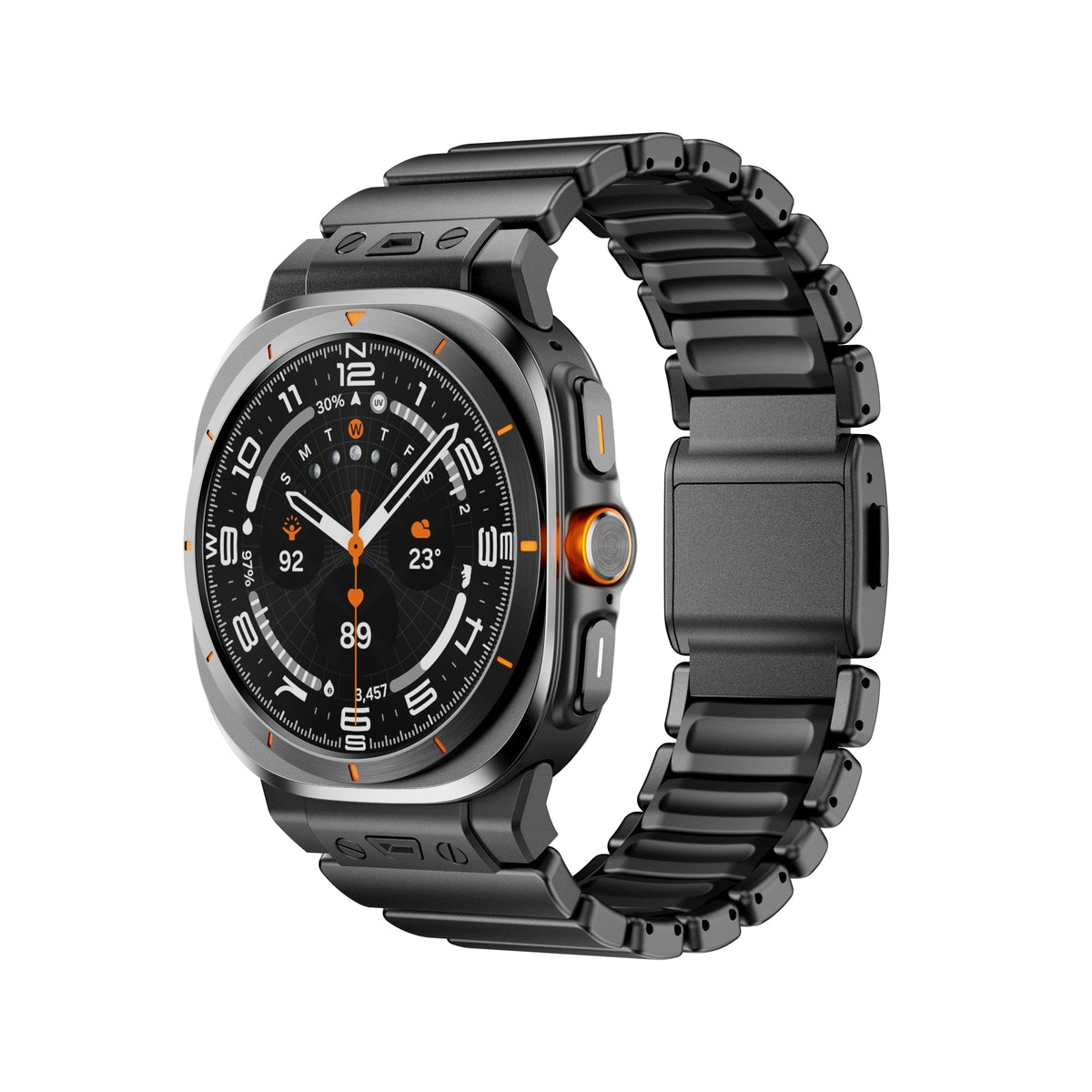 UltraWave - Magnetic Titanium Band – Black / Galaxy Ultra 47mm / 1-Pack