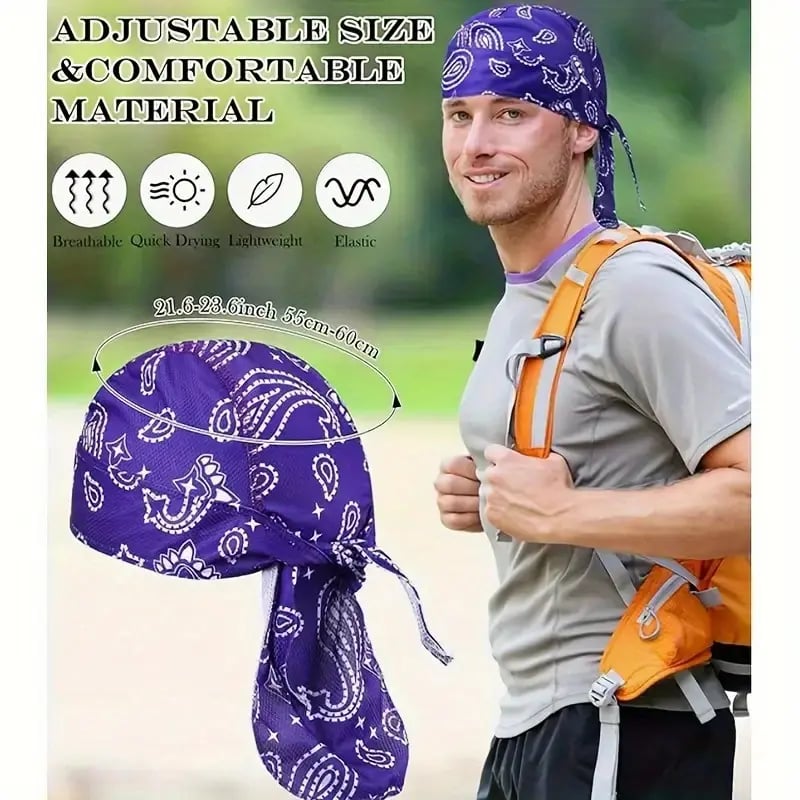 RoyalWave – Paisley Hair Durag – image 11