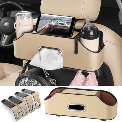 AutoNest – Multi-Function Car Organizer – Beige