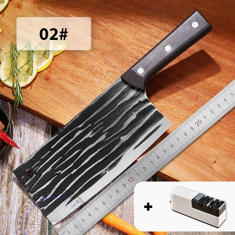 IronEdge- Pro Chef Knife – 02# / Kitchen Knife+Knife Sharpener