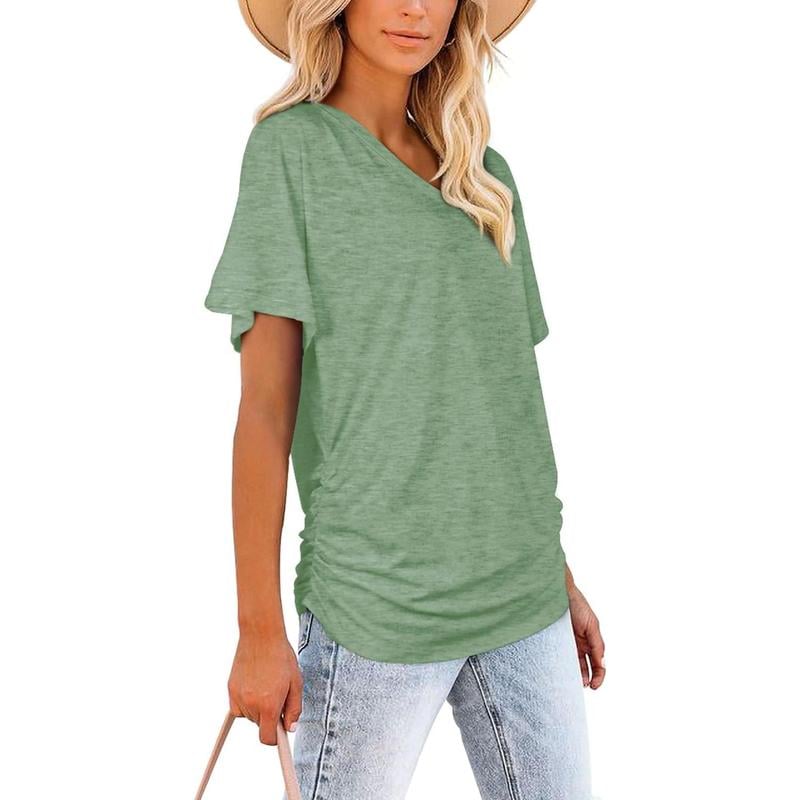 LunaFlow – V-Neck Loose Fit Top – image 8